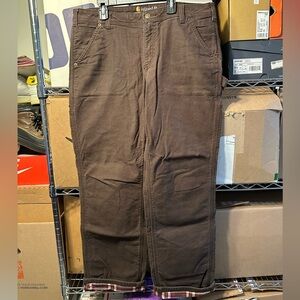 CARHARTT Brown Relaxed Fit pants - size 12 regular